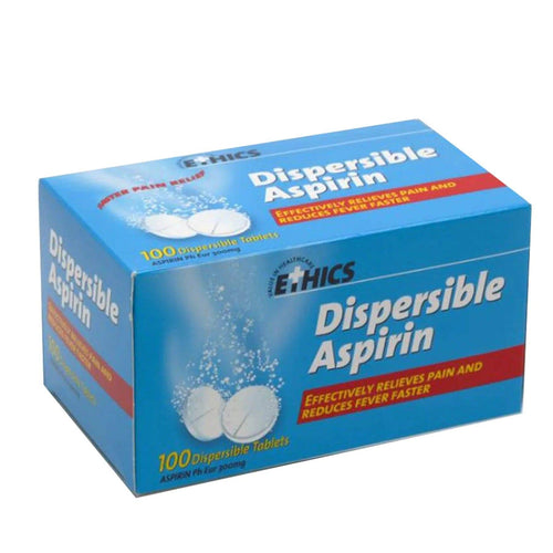 Aspirin 300Mg Dispersible Tablets Ethics - Life Pharmacy Orewa