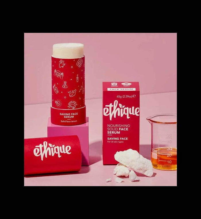 Ethique Saving Face Serum-Face Serum Bar 65G - Life Pharmacy Orewa