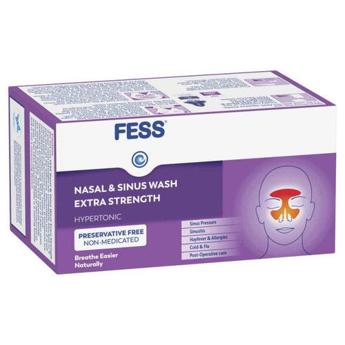 Fess Nasal & Sinus Wash Xtra Strength 24 - Life Pharmacy Orewa