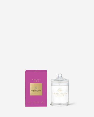 Glasshouse 60G Candle Music City Magic
