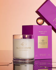 Glasshouse Candle 380G Music City Magic