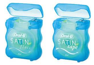 Oral B Satin Tape Mint 25m - Life Pharmacy Orewa