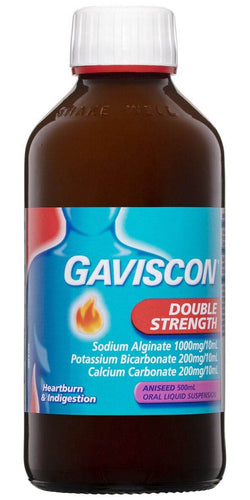 Gaviscon Double Strength Liquid Heartburn & Indigestion Relief 500Ml - Life Pharmacy Orewa