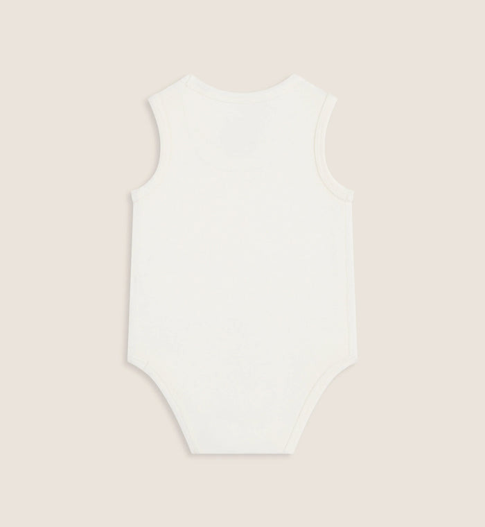 Boody Baby Bodysuit Natural White