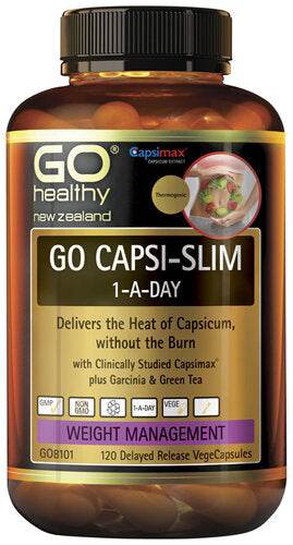 Go Healthy Capsi-Slim 1-A-Day (120 Vcaps) - Life Pharmacy Orewa