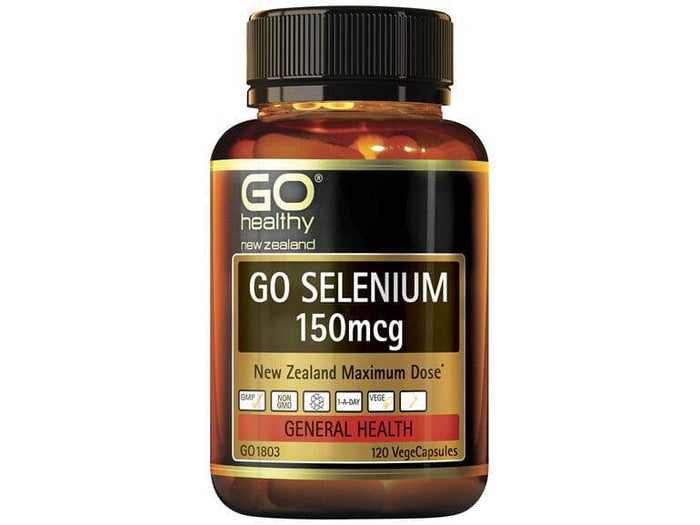 Go Healthy Selenium 150Mcg - Nz Maximum Supplement Dose (120 Vcaps) - Life Pharmacy Orewa