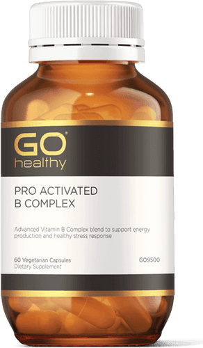 Go Pro Activated B Complex 60 Vcaps - Life Pharmacy Orewa