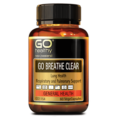 Go Healthy Breathe Clear 60 Capsules - Life Pharmacy Orewa