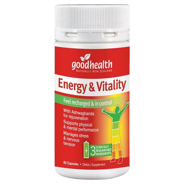 Good Health Energy Vitality 60's - Life Pharmacy Orewa