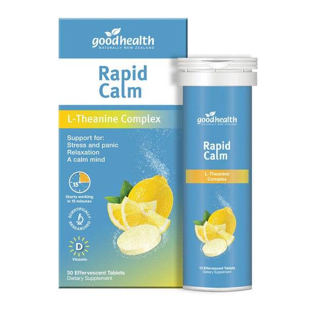 Good Health Rapid Calm 30's (2x15) - Life Pharmacy Orewa