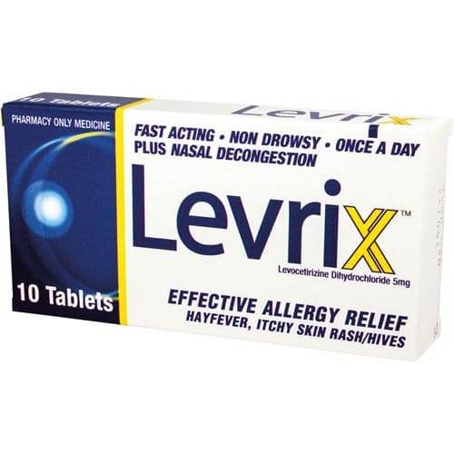 Levrix 10 Tabs - Life Pharmacy Orewa