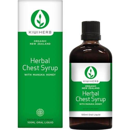 Kiwiherb Herbal Chest Syrup 100Ml - Life Pharmacy Orewa