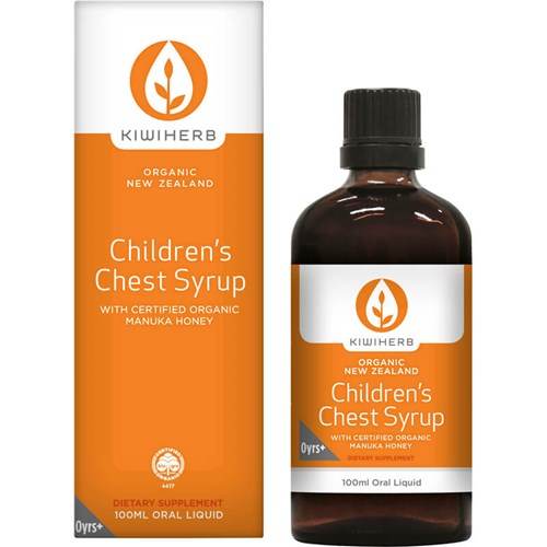 Kiwiherb Childs Chest Syrup 100Ml - Life Pharmacy Orewa