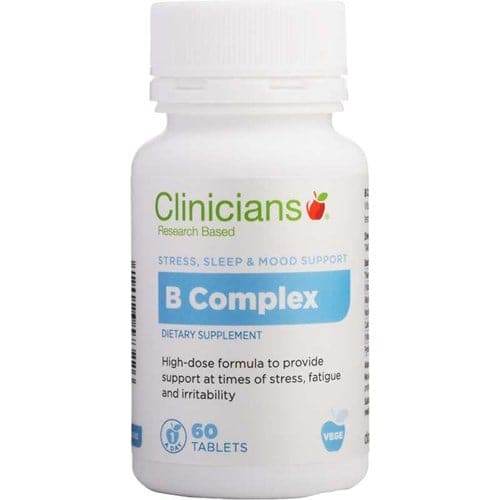 Clinicians B Complex Tab 60 - Life Pharmacy Orewa