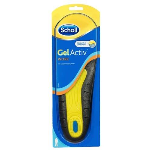 Scholl Insoles Gel activ Work Men - Life Pharmacy Orewa