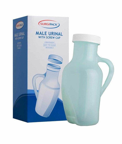Surgi Pack Urinal Male Handle & Lid - Life Pharmacy Orewa