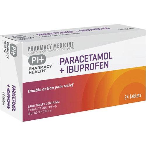 Paracetamol + Ibuprofen 24 Tablets Pharmacy Essentials - Life Pharmacy Orewa
