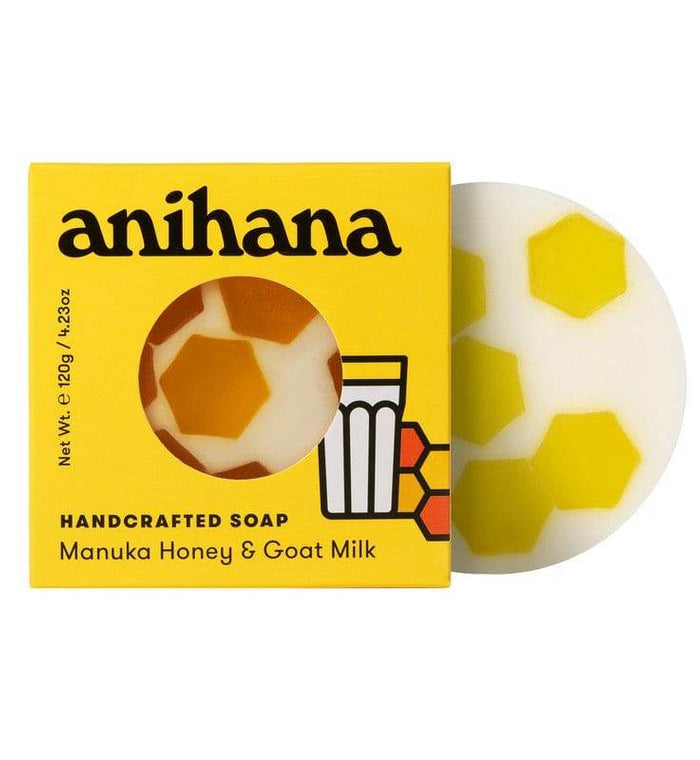 Anihana Soap Manuka Hny & Goat Mlk 120gr - Life Pharmacy Orewa