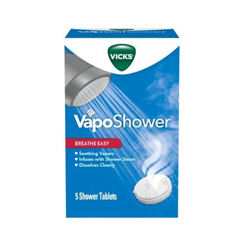 Vicks Vaposhower Tablets 5Pk - Life Pharmacy Orewa