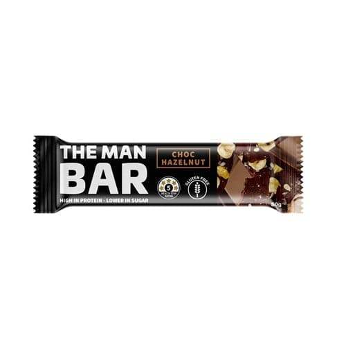 The Man Bar Choc Hazelnut 50G - Life Pharmacy Orewa