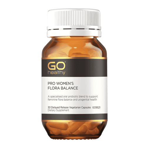 Go Pro Womens Flora Balance Vcaps 30S - Life Pharmacy Orewa