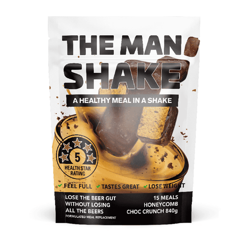 The Man Shake Choc Hnycmb Crnch 840G - Life Pharmacy Orewa
