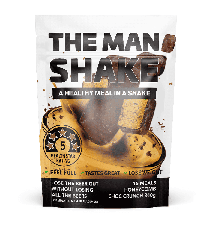 The Man Shake Choc Hnycmb Crnch 840G - Life Pharmacy Orewa