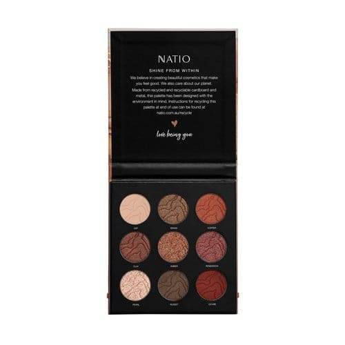 Natio Luminous Amber Mineral E/S Palette - Life Pharmacy Orewa