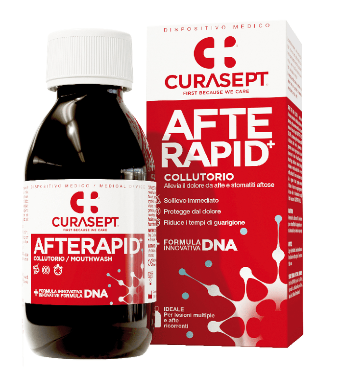 Curasept Afterapid Ulcer Mouthwash 125ml