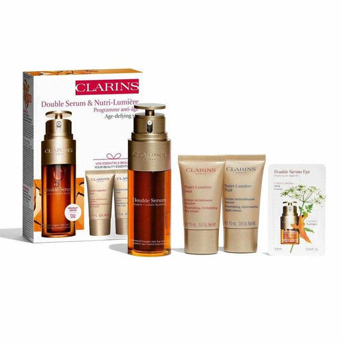 Clarins Nutri-Lumiere/Double Serum Set - Life Pharmacy Orewa