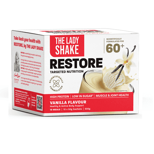 The Lady Shake Restore Van 50G 10Pk - Life Pharmacy Orewa