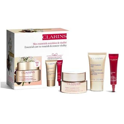 Clarins Nutri-Lumiere Skin Trio Set - Life Pharmacy Orewa