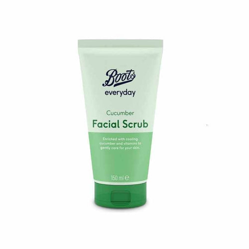 Boots Cucumber Facial Scrub 150ml - Life Pharmacy Orewa