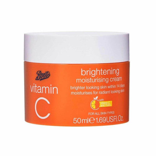 Boots Vitamin C Brightening Moist Cream 50ml - Life Pharmacy Orewa