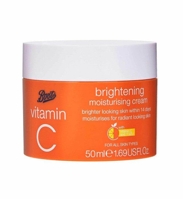 Boots Vitamin C Brightening Moist Cream 50ml - Life Pharmacy Orewa
