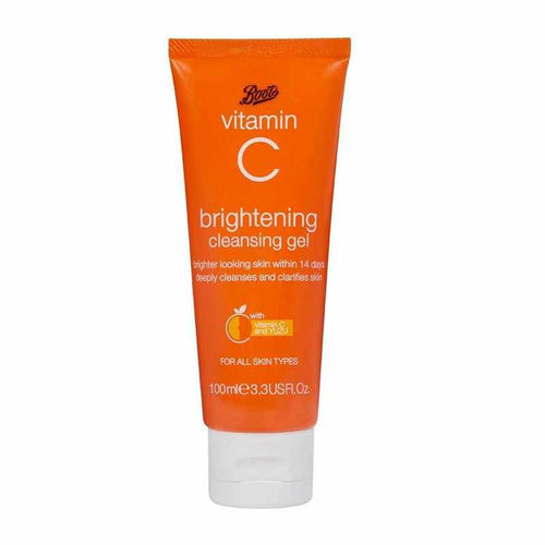 Boots Vitamin C Brightening Cleansing Gel 200ml - Life Pharmacy Orewa