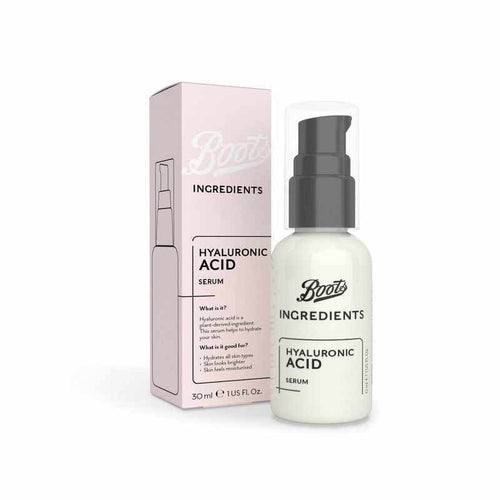 Boots Ingredients Hyaluronic Acid Serum 30ml - Life Pharmacy Orewa