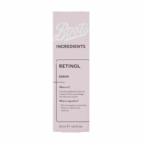 Boots Ingredients Retinol Serum 30ml - Life Pharmacy Orewa