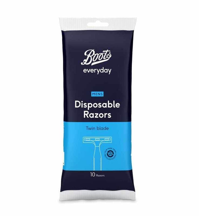 Boots Twin Blade Disposable Razor 10 Pack - Life Pharmacy Orewa