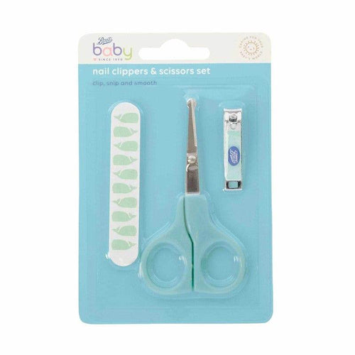 Boots Baby Nail Clipper & Scissors Set - Life Pharmacy Orewa