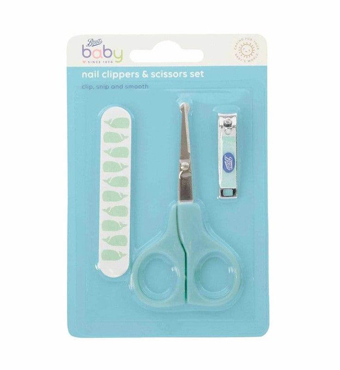 Boots Baby Nail Clipper & Scissors Set - Life Pharmacy Orewa
