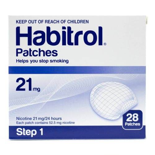 Habitrol Patch 21mg 28 Step 1 - Life Pharmacy Orewa
