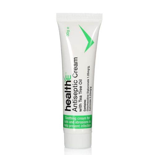 Antiseptic Cr Tea Tree 30g healthE - Life Pharmacy Orewa