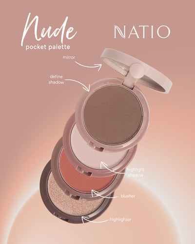 Natio Pocket Palette Nude 12G