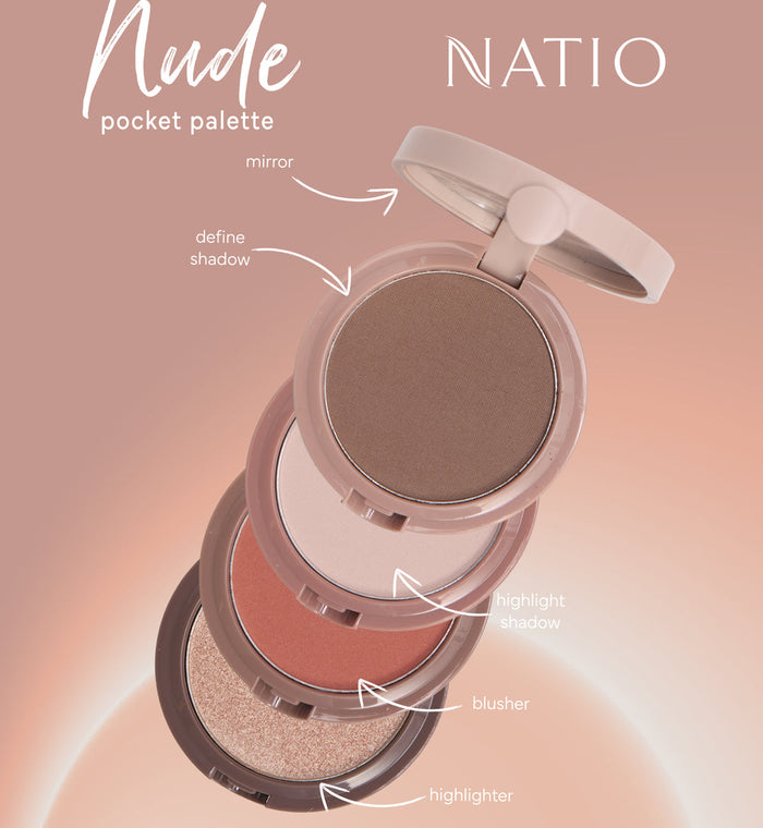 Natio Pocket Palette Nude 12G