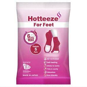 Hotteeze Feet 5Hr Heat Pads 5Pr - Life Pharmacy Orewa