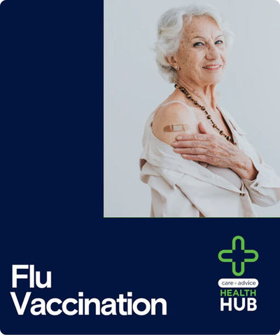 Care and Advice Health Hub Four Column Card 