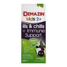 Demazin Kids 2+(Ills and Chills) +Immune Support 200ml - Life Pharmacy Orewa