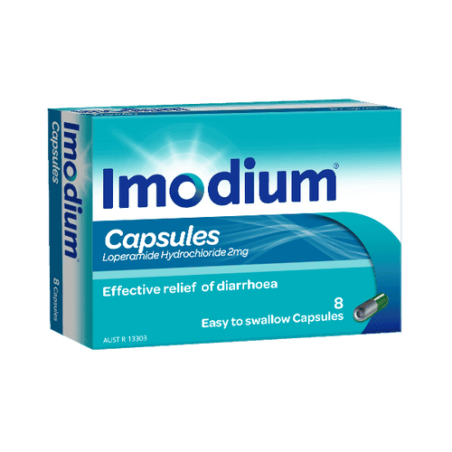 Imodium Capsules 2Mg, 8'S - Life Pharmacy Orewa