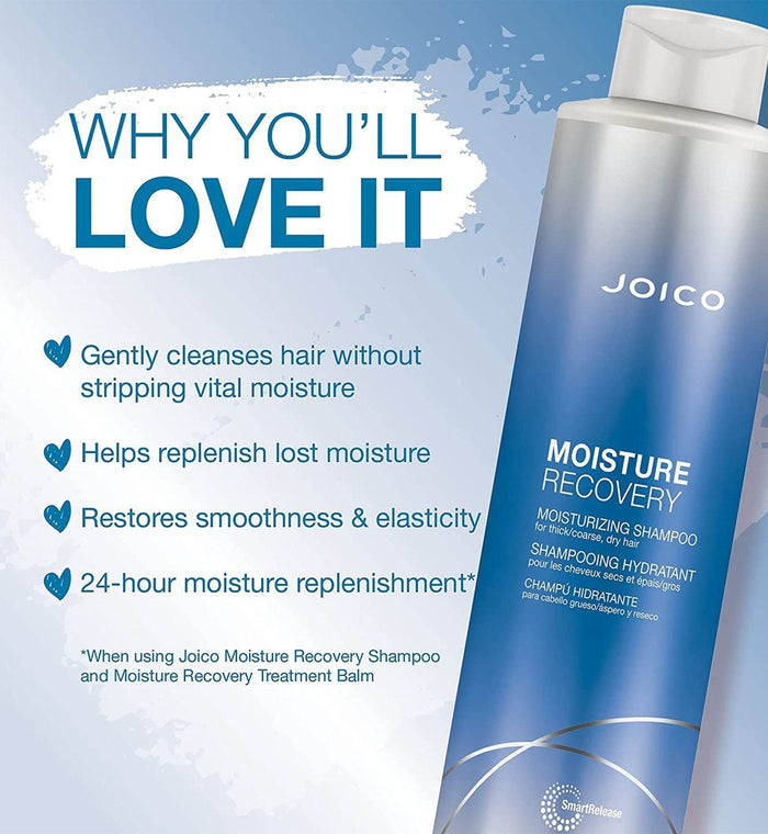 Joico Shampoo Moisture Recovery 300ml - Life Pharmacy Orewa